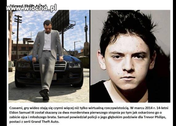 Widać że gry typu gta nie są dla wszystkich 