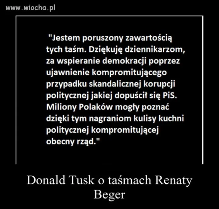 Donek hipokryto pamiętasz to?