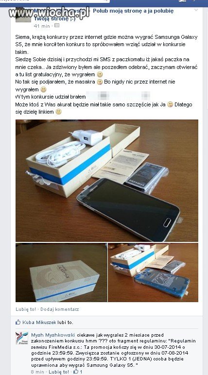 Uwaga na oszustów !!! 6zł sms PRZYCHODZĄCY