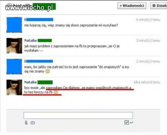 FB łonczy ludzi