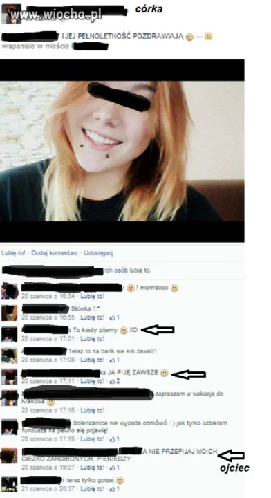Komentarz ojca