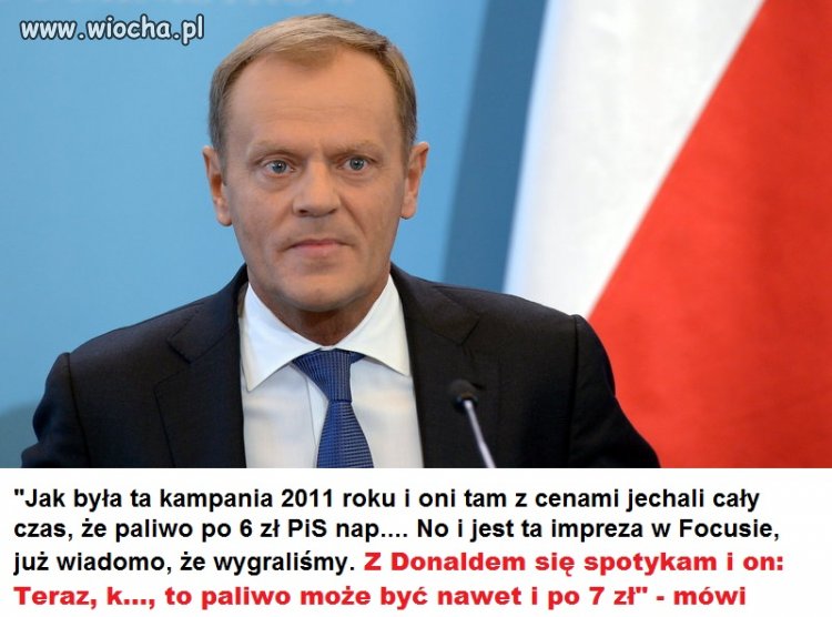 Tuskowi zebrało się na szczerość PO wyborach 2011
