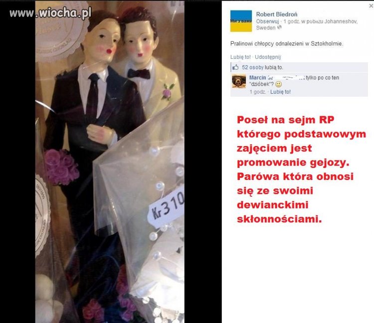 Poseł który myśli tylko o du*ie(męskiej)