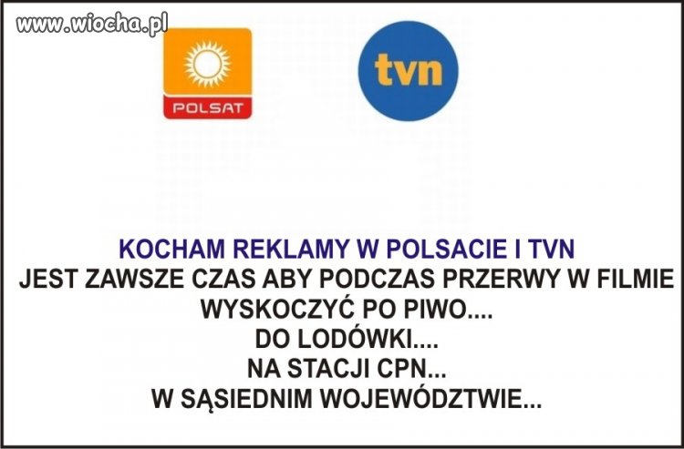 Kochamy TVN... POLSAT...