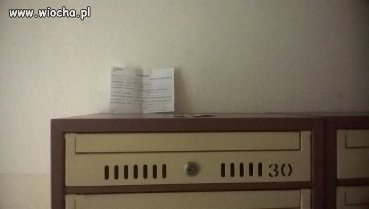 Tak InPost zostawia awizo.
