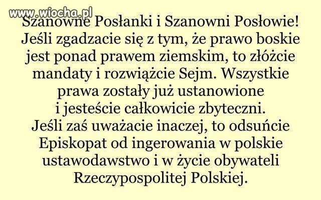 Może ktoś kiedyś, podniesie ten Kraj z kolan