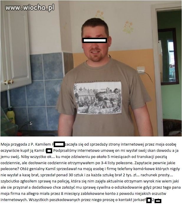 Ludzi naiwnych i łatwowiernych  