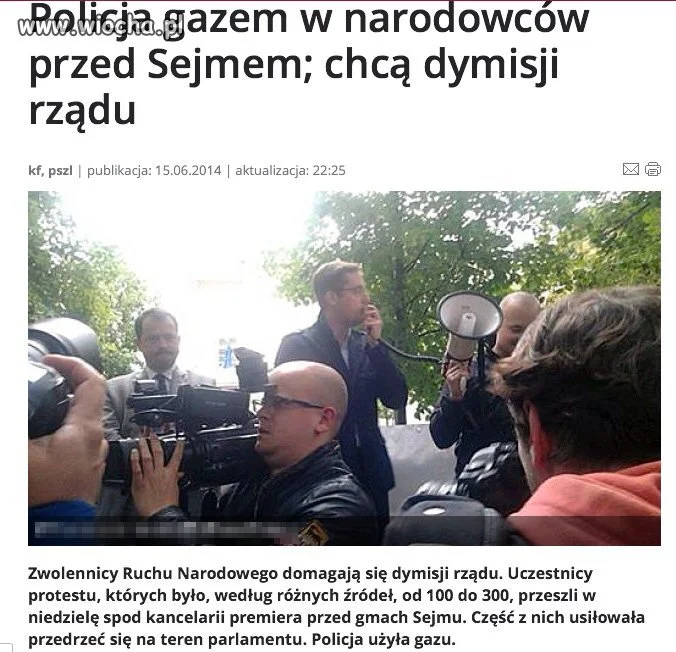 Nasz premier nie ma honoru