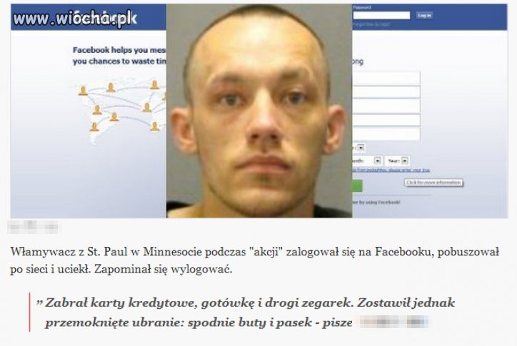 Najgłupszy włamywacz świata...
