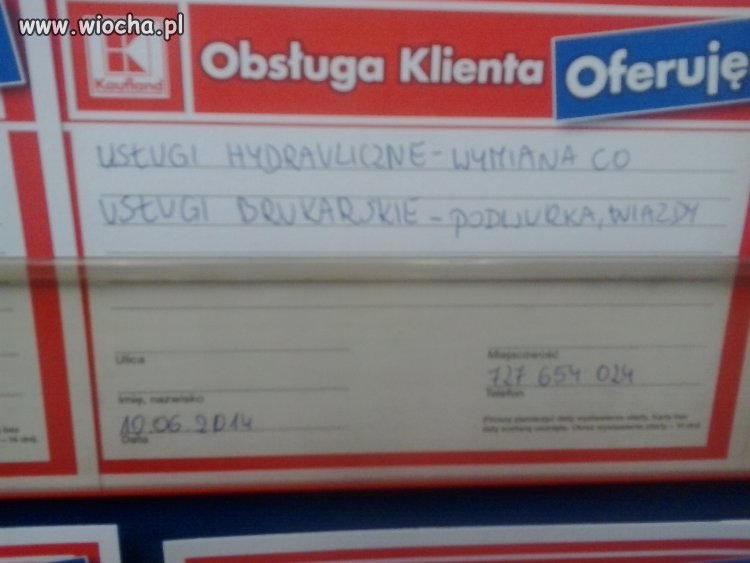Oferta w kauflandzie.