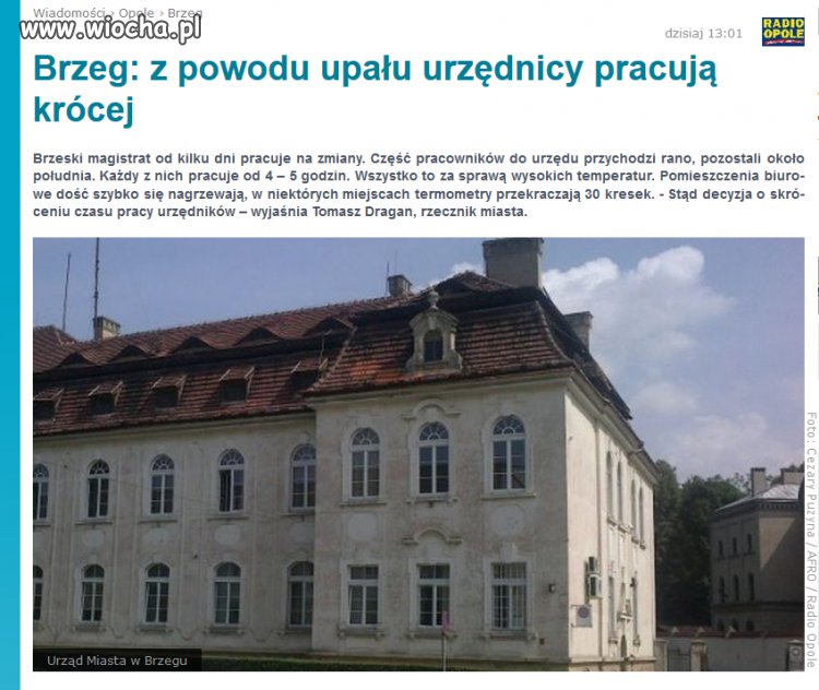 Upał nie dla wsystkich