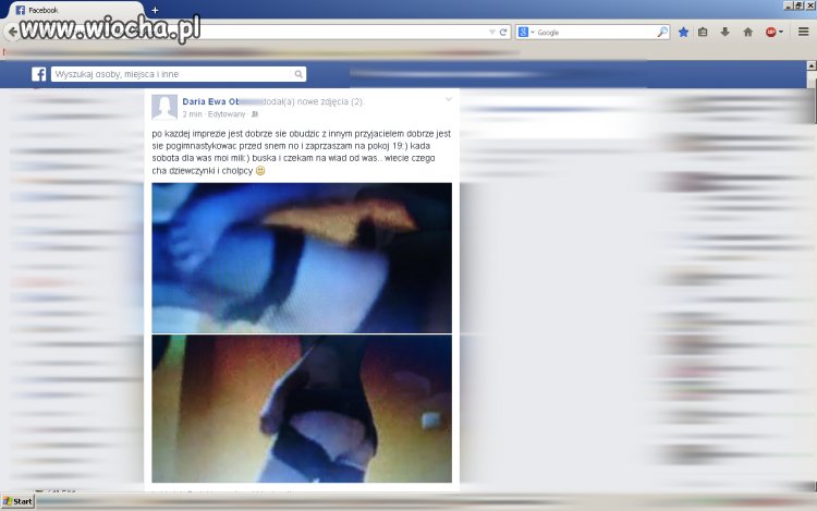 Gorące zaproszenie nq faceboooku 