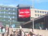 Telebim w centrum Oslo...