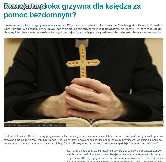 Niestety ludzie którzy chcą pomagać