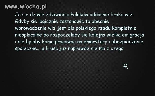 Wizy do USA? No właśnie.