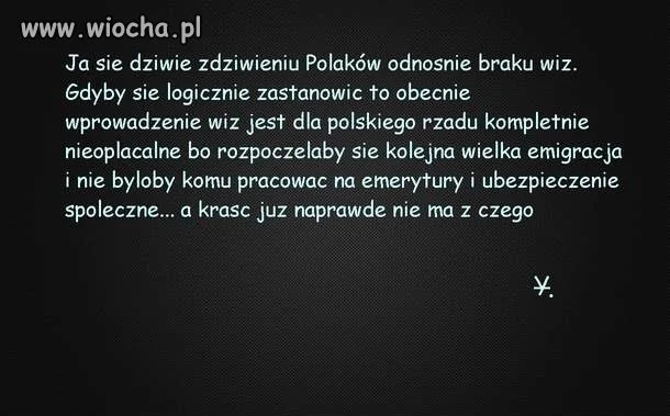 Wizy do USA? No właśnie.