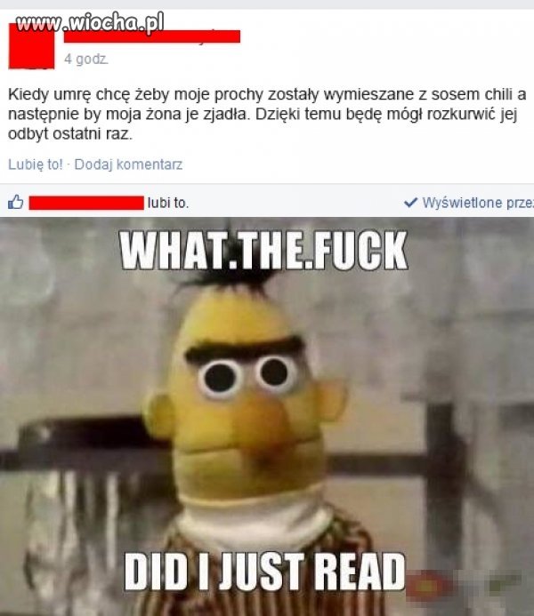 Jest przekaz...