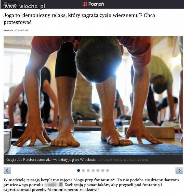JOGA dziełem Szatana!
