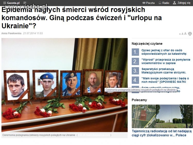 Jak można nie przyznać się do własnych żołnierzy??