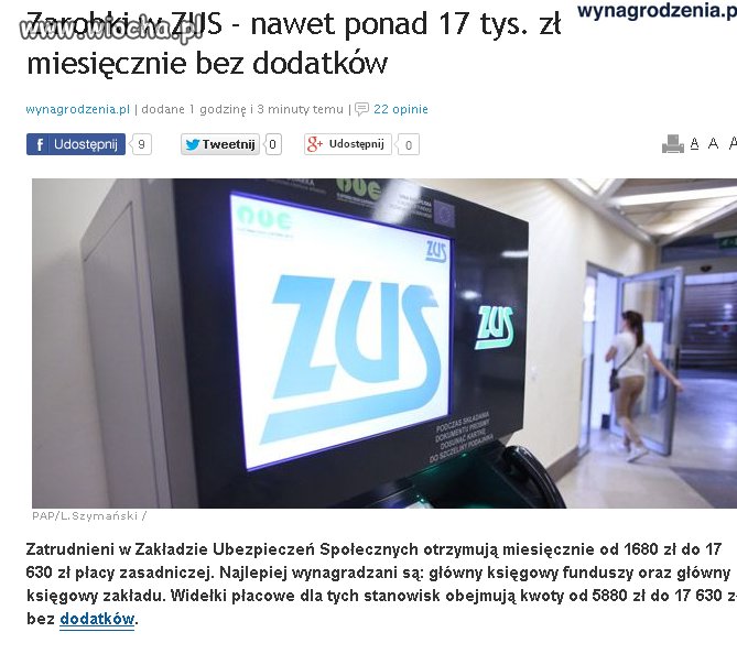 Zostajesz w ZUS -oni się już cieszą