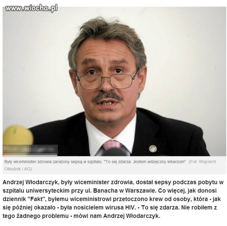 Pozazdrościć gościowi optymizmu.