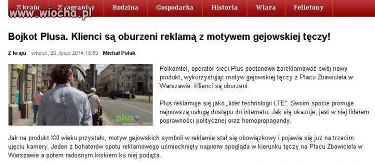 Gejowo w Plusie 