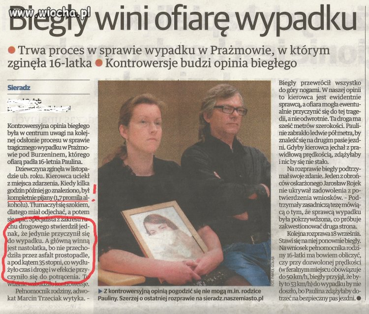 1,7 promila za kółkiem i jedynie "się przyczynił"