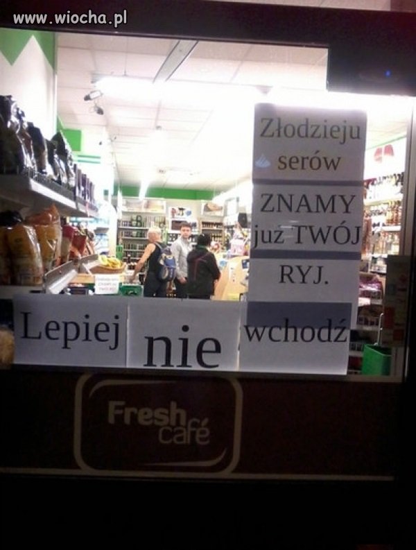 Złodzieju serów strzeż się