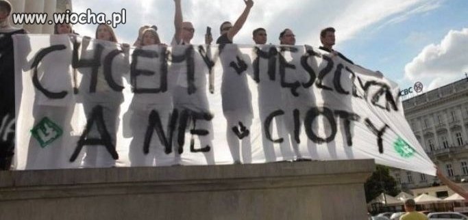 Kobiety mają już dość ciot