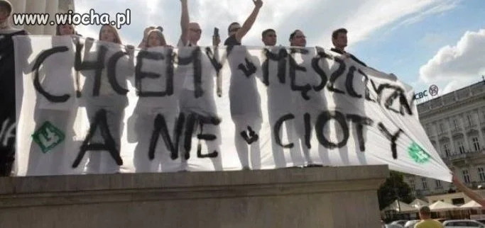 Kobiety mają już dość ciot