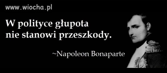 Patrząc na naszych polityków,
