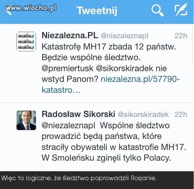 Czy on naprawdę jest szefem polskiego MSZ???