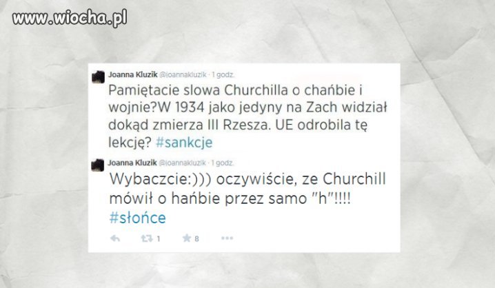 Twitterowa wpadka minister edukacji