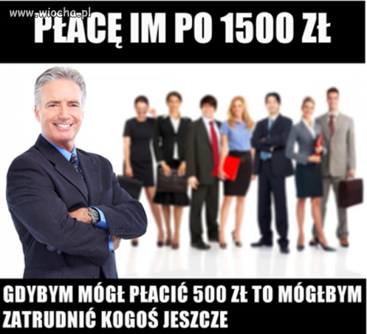 Zlikwidować płace minimalną .