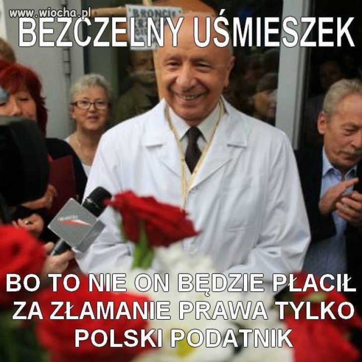 Dlaczego to my mamy płacić za jego fanatyzm? 