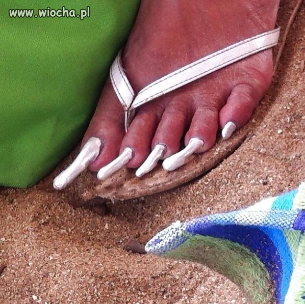 Na wakacjach.