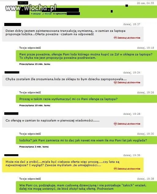 Zamienie lub sprzedam