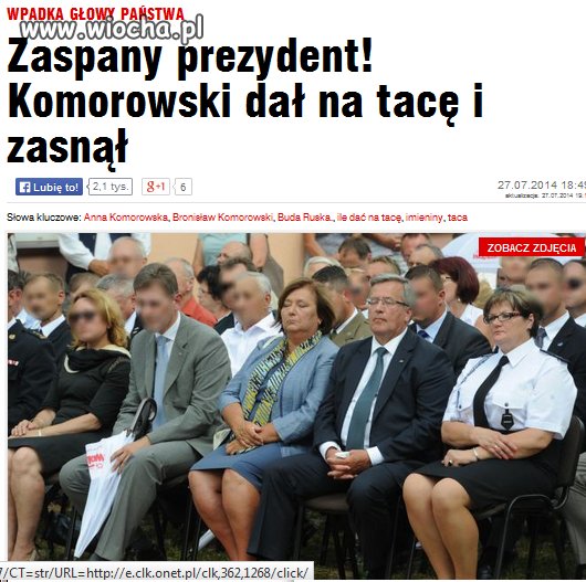 Słodkich snów,Panie Prezydencie!