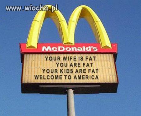 McDonald's w USA a w Polsce