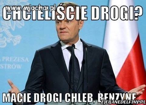 Tusk chyba źle zrozumiał.