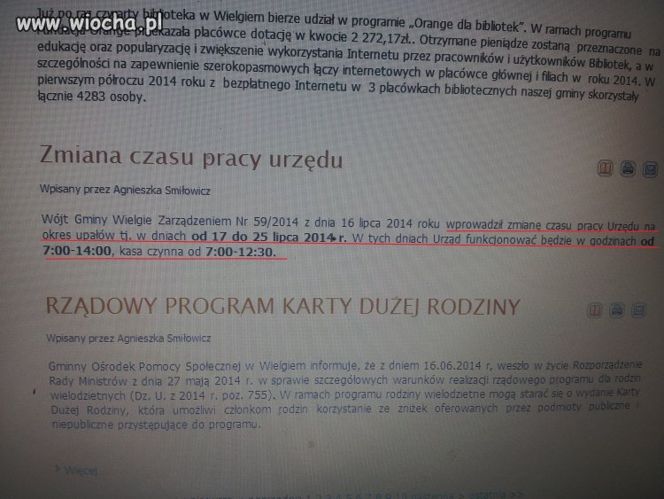 Ciężki urzędniczy los(słońce świeci w lato)