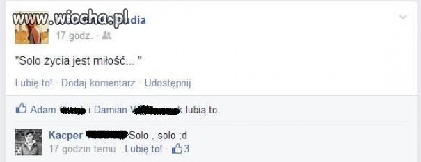 "SOLO życia 