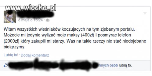 Takie tam na facebooku