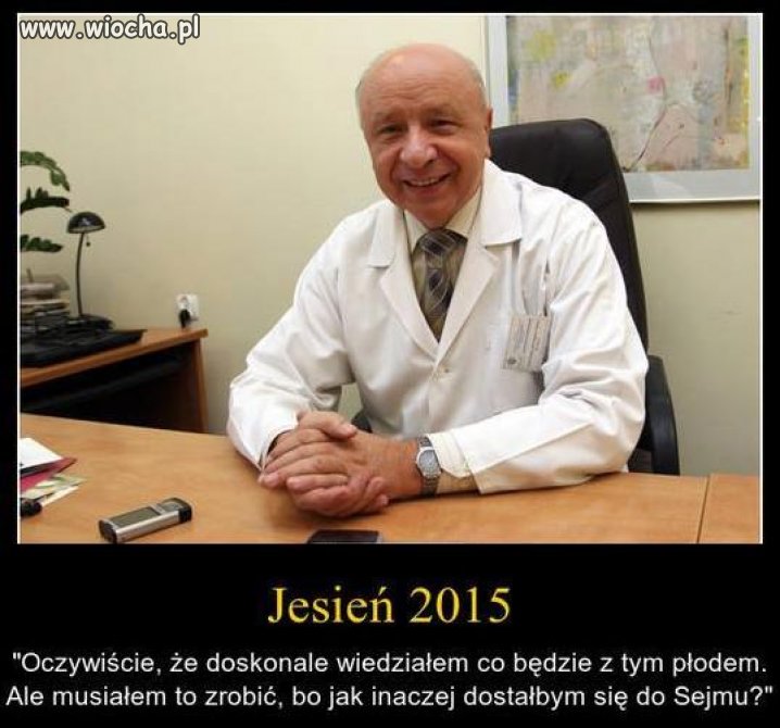 Niebawem posłem PISu... 
