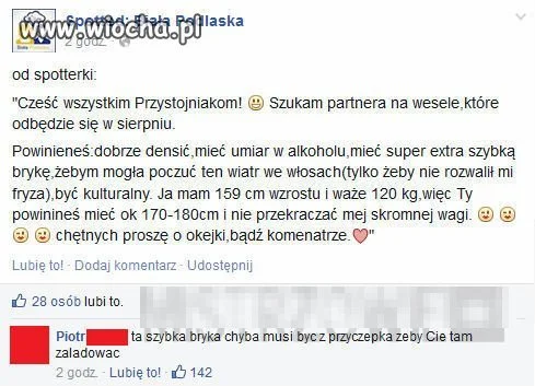 120 kg = skromna waga