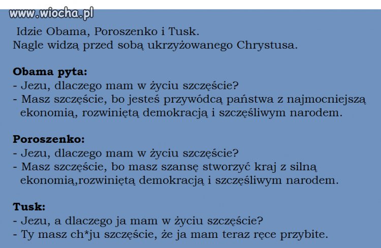 Wszystko co Dżizas mówi jest święte
