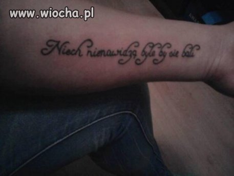 Każdy ma swoją "mądrość życiową"