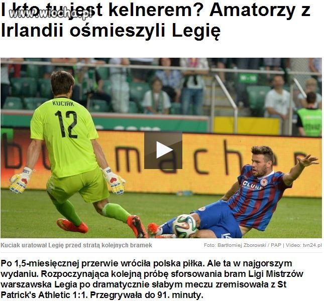 Koniec mundialu i dobrej piłki w TV. 