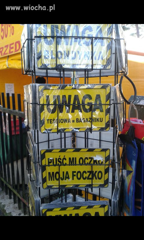 Nie ma to jak tabliczki nad morzem