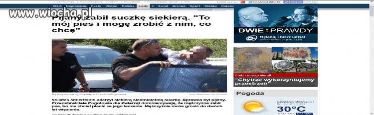 Świat piękny tylko ludzie to k**wy
